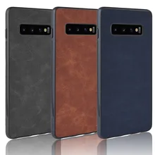Роскошный чехол для телефона из искусственной кожи samsung Galaxy S10 Plus