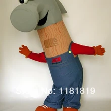 Талисман Ace Аппаратные средства Молотки талисмана Пользовательские праздничный карнавальный костюм Mascotte тема маскарадный карнавальный костюм