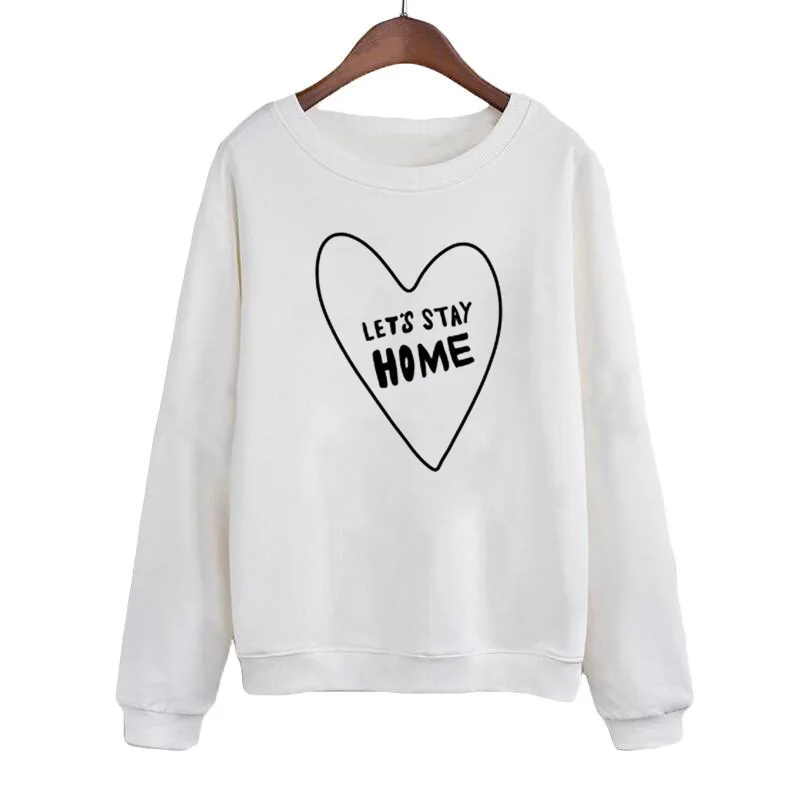 old navy let's stay home sweatshirt