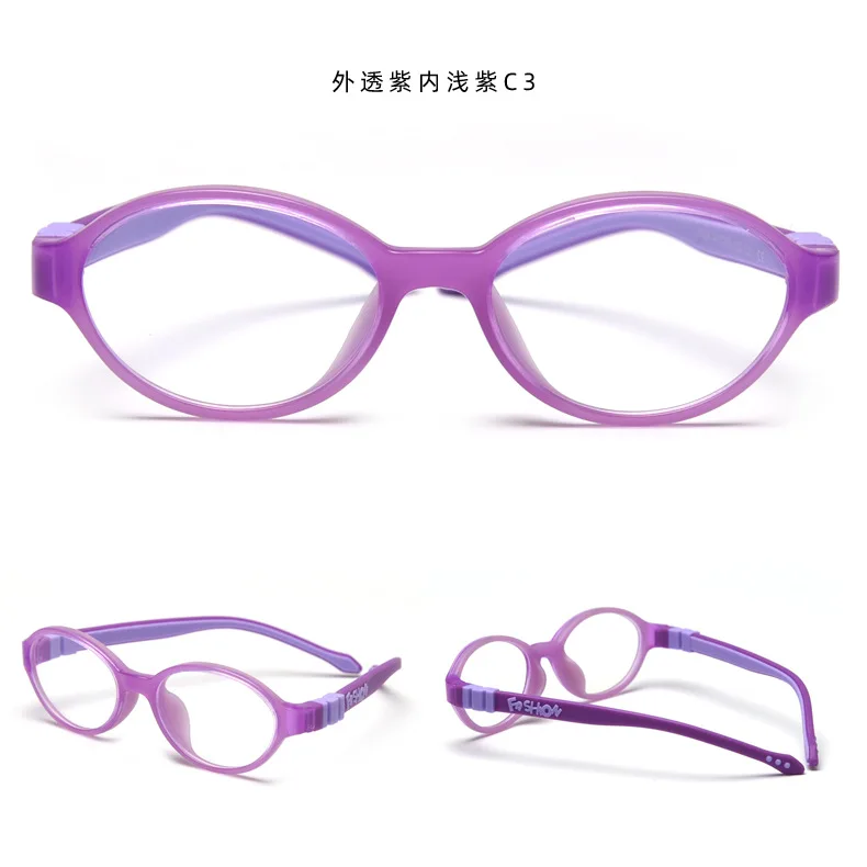 Anti Blue light Ray Computer Children Goggles Radiation-resistant Transparent eye glasses frames for Kids Flat Goggles