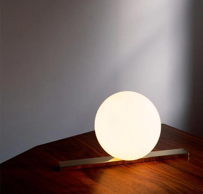 

Simple new ball decorative lamps living room restaurant cafe upscale hotel bedroom creative lamp led lighting fixture led lamp