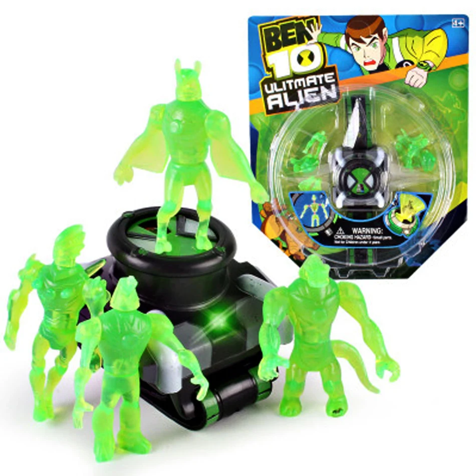 Часы Ben10 Ben 10 Ultimate Omnitrix style. Япония проектор часы подлинные часы Пульс игрушка