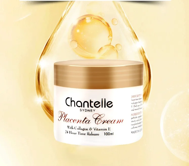 placenta cream collagen & vitamin e