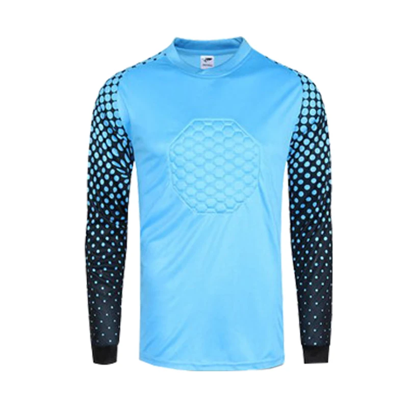 2017 New sporting thailand goalkeeper jerseys long sleeve shirts