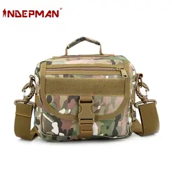 INDEPMAN военно-тактические плеча sling мешочки Новый Стиль Тактический сумки на плечо военно-тактические sling bag Молл