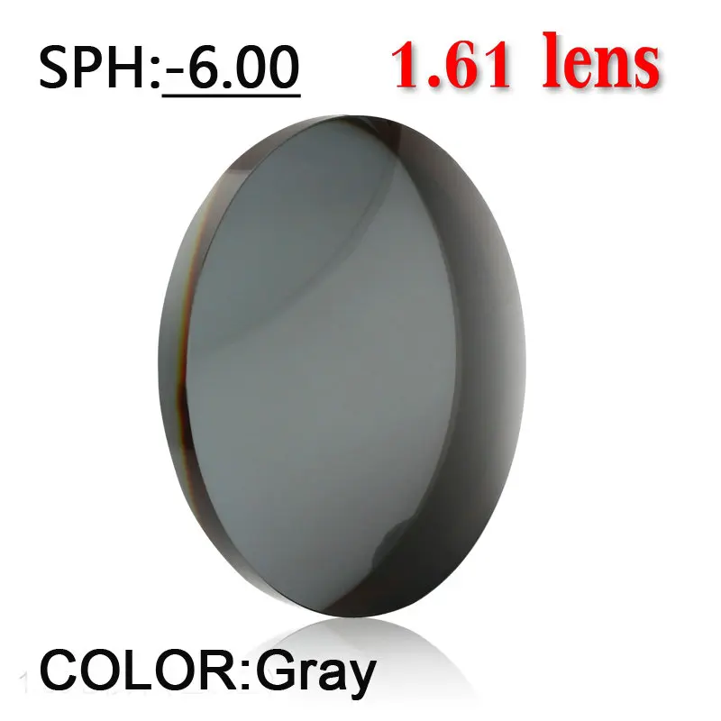 MINCL с диоптриями, мужские и женские солнцезащитные очки, поляризованные зеркальные солнцезащитные очки, на заказ, близорукость, минус, по рецепту, линзы от-1 до-6 NX - Цвет линз: gun-gray lens-600
