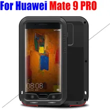 Для huawei mate 9 PRO, 5,5 дюймов,, LOVE MEI, Алюминиевый металлический+ противоударный чехол, для huawei mate 9 Pro, HM94
