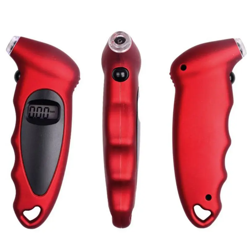 

Car Tire Air Pressure Gauge LCD Digital Tester Wireless Electronic Meter Night Backlight Truck Bike Vehicle Device Travel Tyre D