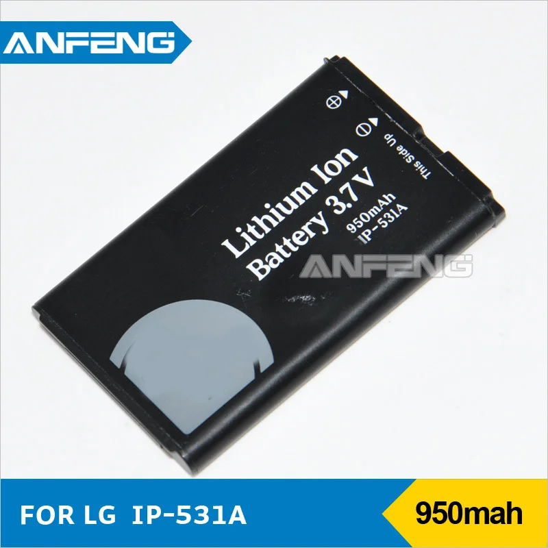 Rechargeable lithium ion 3.7v 950mah Mobile Battery LGIP