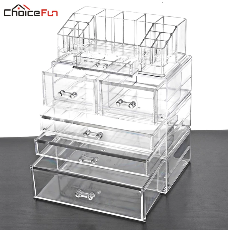 Choice Fun Home Desktop Table Vanity Large Storage Box