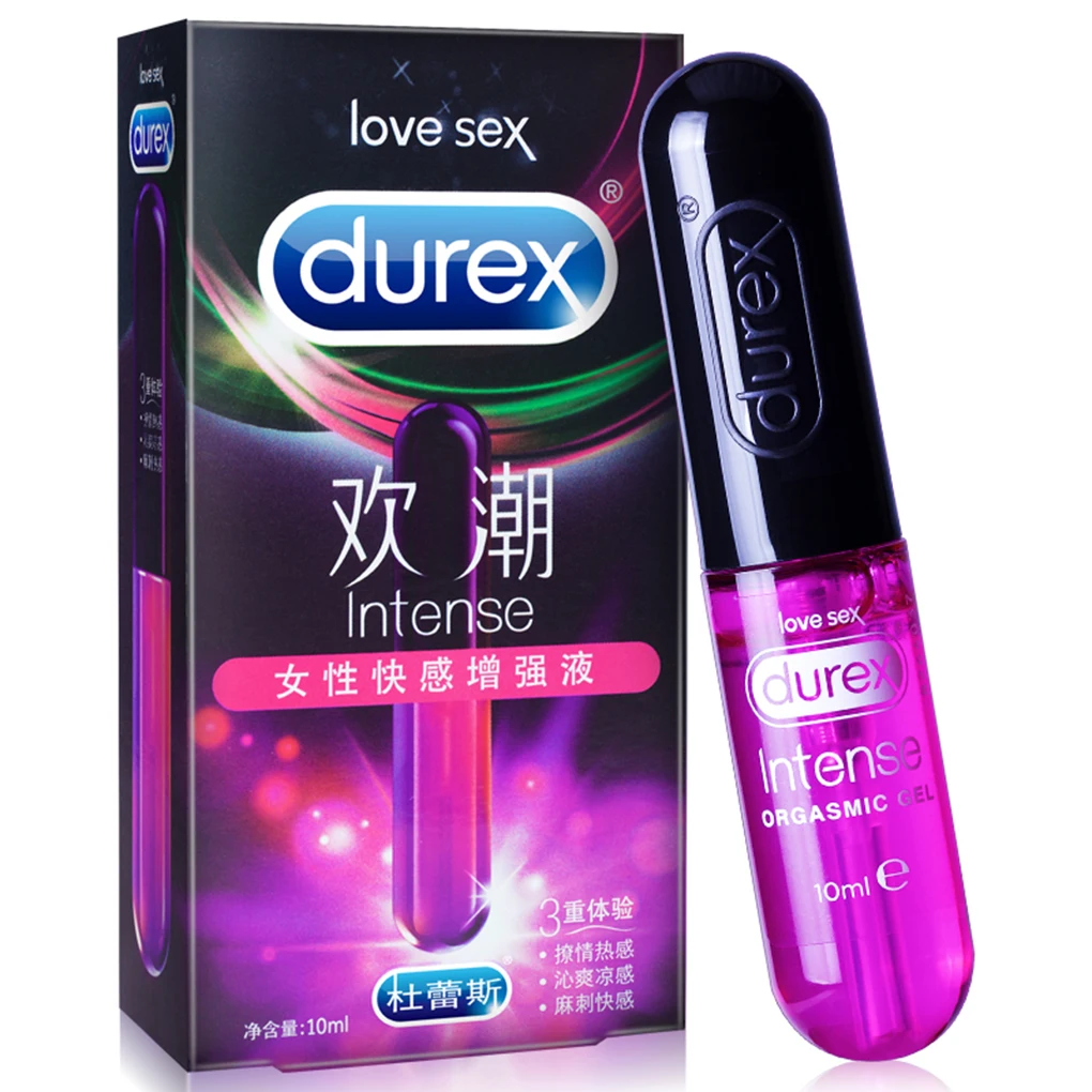 Durex оригинальный интенсивный Orgasmic гель 10 мл лубрикант секс капли Сильное