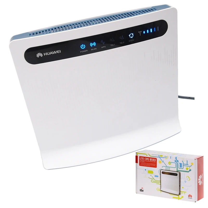 Unlocked Huawei B593 B593u-12 4G LTE FDD 4G wireless router 100Mbps WiFi Hotspot SIM Card Slot huawei B593S Unlocked Huawei B593 B593u-12 4G LTE FDD 4G wireless router 100Mbps WiFi Hotspot SIM Card Slot huawei B593S