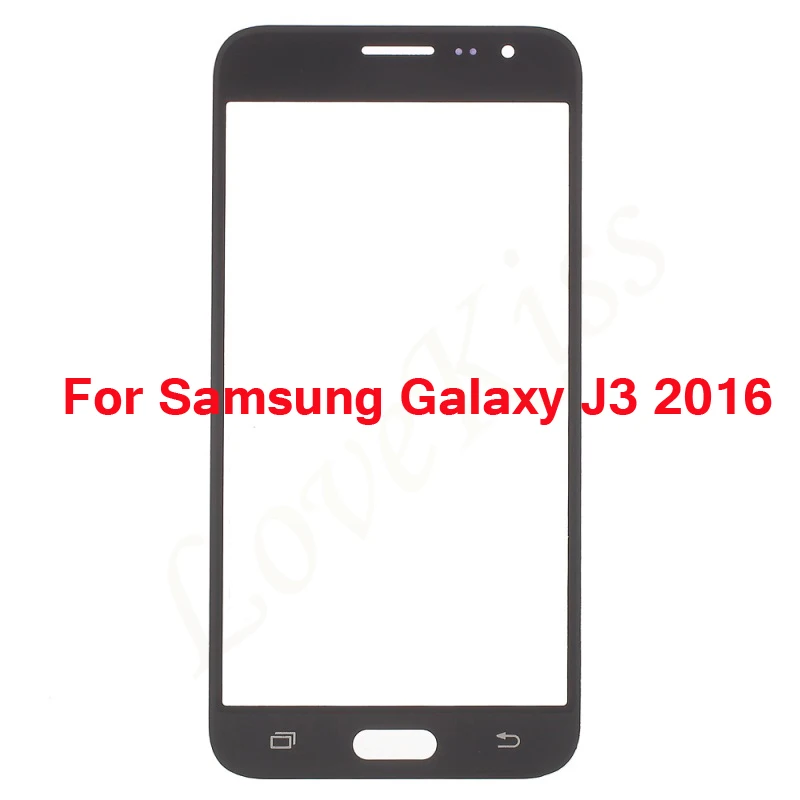 Панель сенсорного экрана для samsung Galaxy J3 J5 J510F J510M J320F J320M J320Y переднее внешнее стекло запасная линза гусеничная без lcd