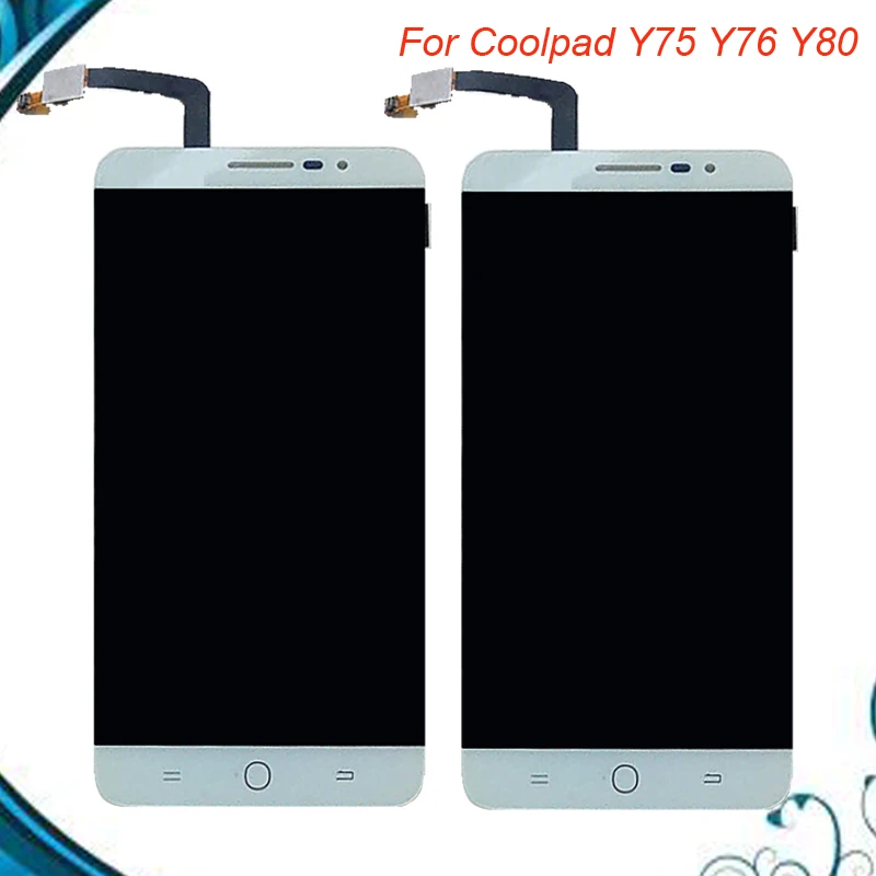 

100% Test Working Touch Screen + LCD Display For Coolpad E501 Coolpad Y75 Y76 Y80D Mode 5.5 Inch Touch Screen Android Smartphone