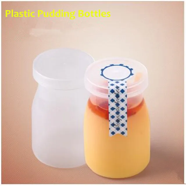 pudding mold plastic pudding bottles yogurt bottle with lid mousse