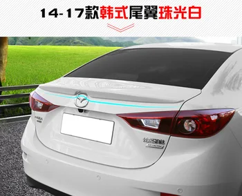 

Fit for mazda 3 AXELA 14-17 rear ABS spoiler rear wing