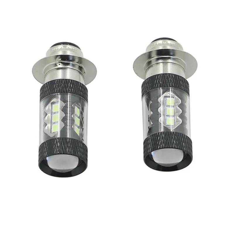

1 Pair Super White/Blue 80 Watts LED Headlights Bulbs for Honda Fourtrax TRX 300 1988- 2000 FL350R ATC 350X TRX 350D 300FW