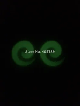 

Newest Noctilucent Earring snail Ear Expander Plugs Flesh Tunnel Acrylic Glow In the Dark carved spiral taper Stretchers 2mm 8mm
