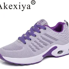 Akexiya кроссовки для женщин, кроссовки с воздушной подушкой, женские и мужские кроссовки с дышащей сеткой, спортивная обувь для подиума, zapatillas hombre