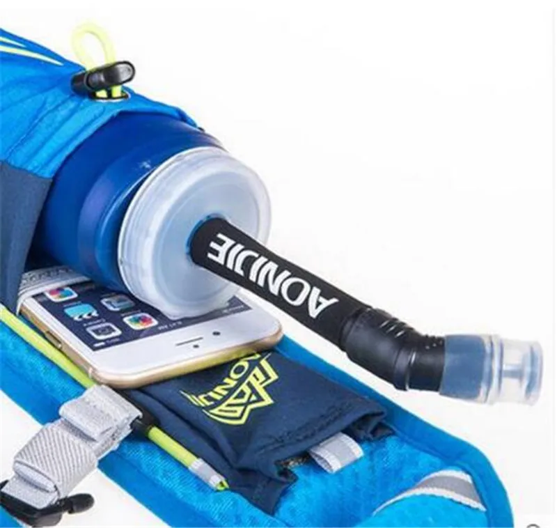 AONIJIE 5.5L Sport Running Bag  Outdoor Cycling Backpack Packsack Riding Bike Hiking Camping Backpack Optional Bottles 