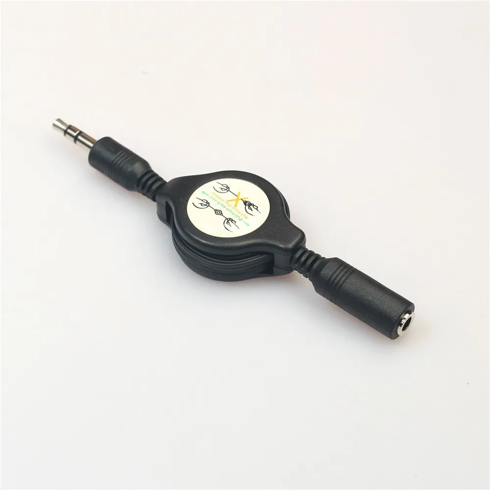 wholesale 3.5mm Male to 3.5mm Female Extension Adapter Audio Earphone