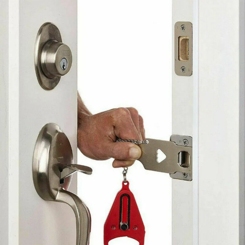 

Safety Door Lock Replaces For Addalock Compatible For Travel Lock Anti Theft Hardware Security Privacy Hotel Home Hot