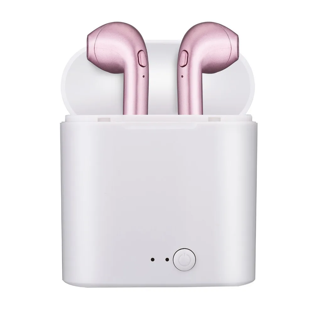 

i7s TWS Wireless Bluetooth Earphone Stereo Earbud Headset With Charging Box For All Bluetooth tablet Smart phone earphone