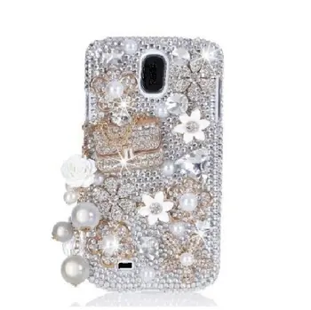 

Luxury Series World of Jewelries Flowers Shiny Tassel Bag for Samsung Galaxy S9 S8 S10 Plus S7 edge Note9 Note8 Note10 Plus case
