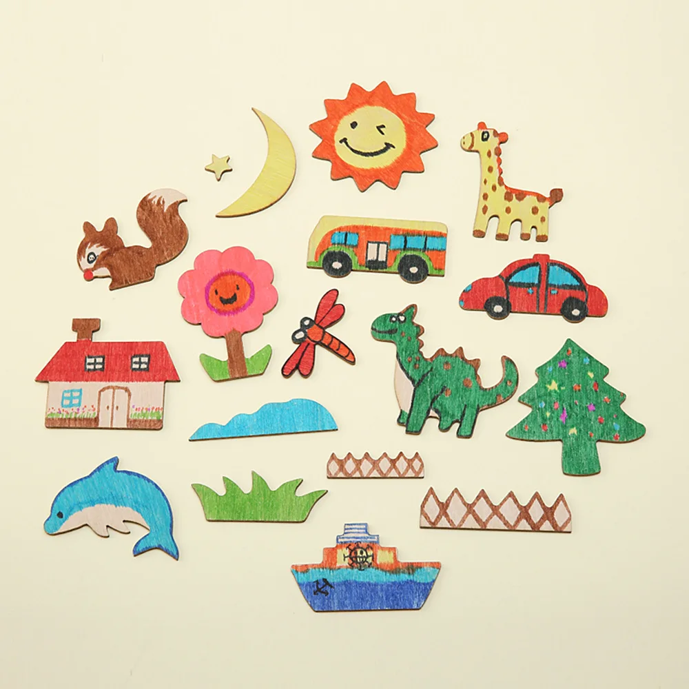 60Pcs Board School Paint Tools Educational Coloring Book Paint Learning Coloring Board Drawing Noard Wooden Drawing toy 60Pcs Board School Paint Tools Educational Coloring Book Paint Learning Coloring Board Drawing Noard Wooden Drawing toy