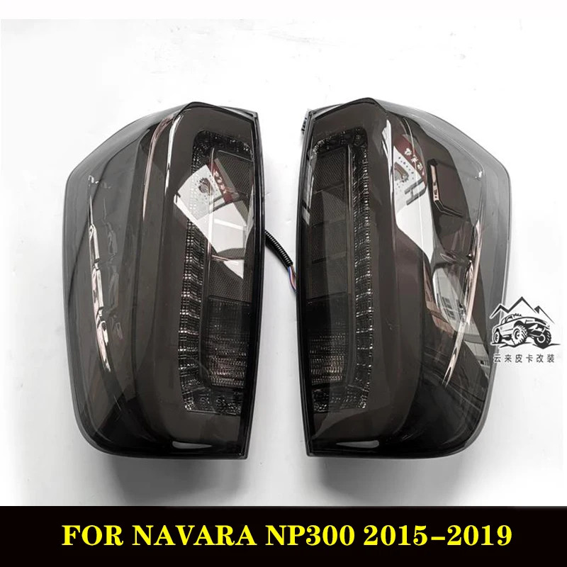 

REAR LED TAIL LIGHTS BACK LAMPS FIT FOR NISSAN NAVARA NP300 2015-2018