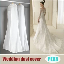 Стиль одежды пылезащитный чехол для одежды для свадебного платья русалки чехол от пыли для одежды сумки свадебные чехлы для платьев GC023
