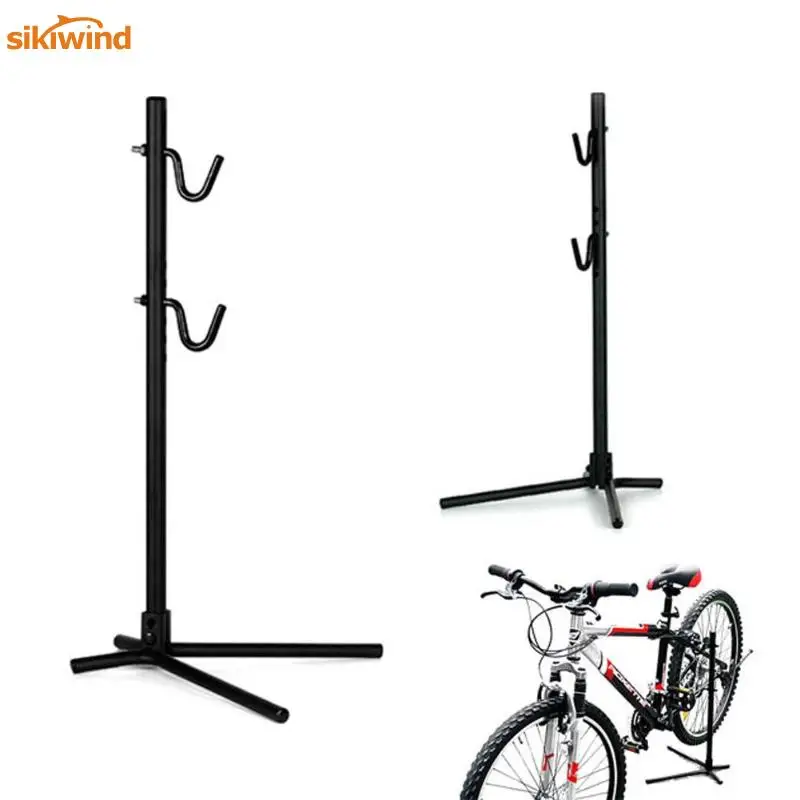 Goedkoop Black Metal Bike Repair Stand Hoogte Verstelbare Fietsen Fiets Achter Verblijf Beugel Stand Hold Draagbare Reparatie Holder Tool Onderdelen Hot