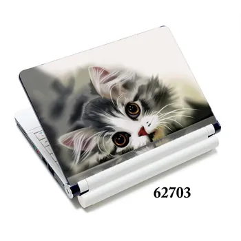 

cat laptop sticker notebook skin covers 13"15"15.6" for macbook/ acer computer accessories / hp