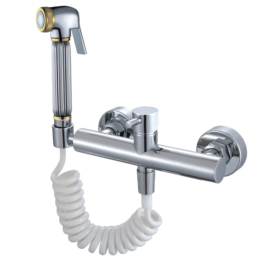 Hot And Cold Watersaving High Pressure Bidet Sprayer Handheld Bidet