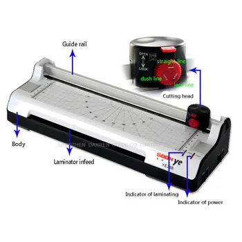 

Smart Photo Laminator A3 Laminating Machine Hot And Cold Laminator Photo Cutter
