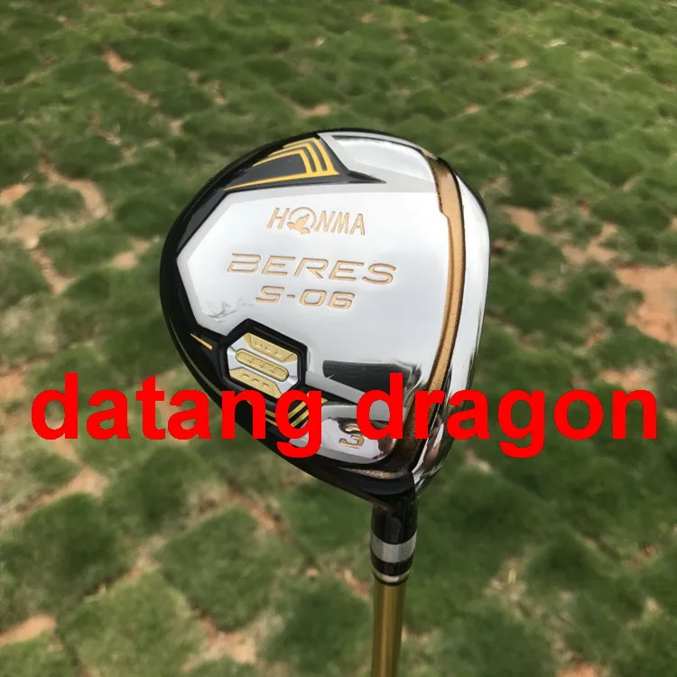 داتانغ التنين الجولف وودز HONMA S-06 3 نجمة الممر السالك ودز 3 #5 # مع الغولف الجرافيت رمح غطاء الرأس الغولف نوادي