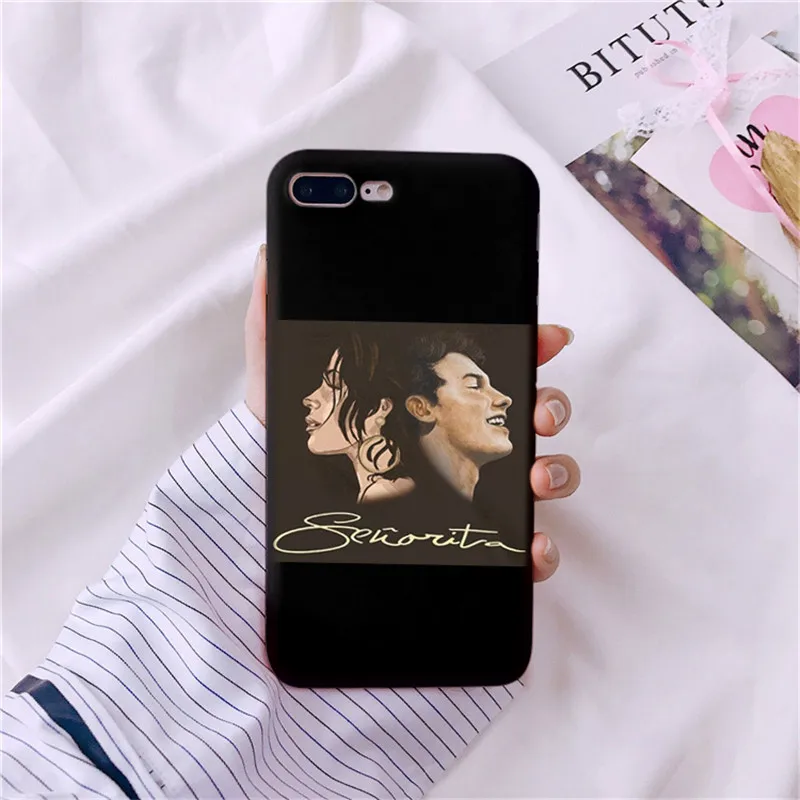 Camila Mendes Shawn Cabello Senorita Colorido силиконовый чехол для телефона ipone 5 SE 6 7 S 8 Plus X XR XMax Fundas Coque - Цвет: TPU