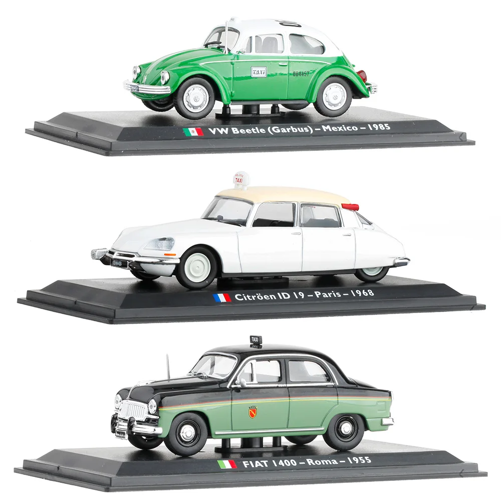 Масштаб 1:43 allloy Ретро такси, коллекционные модели автомобилей, мировые Ford, Renault, fiat classic такси, оптом