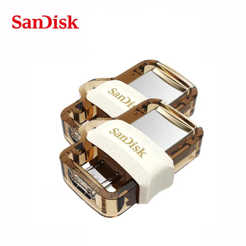 Sandisk USB флешка 128 ГБ Экстремальный USB3.0 двойной OTG флеш накопитель Высокая скорость