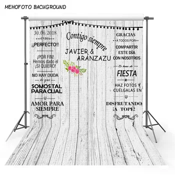 

Vinyl photography background White wood backdrop wedding custom photo backdrops for photography studio fotografia 5X7ft