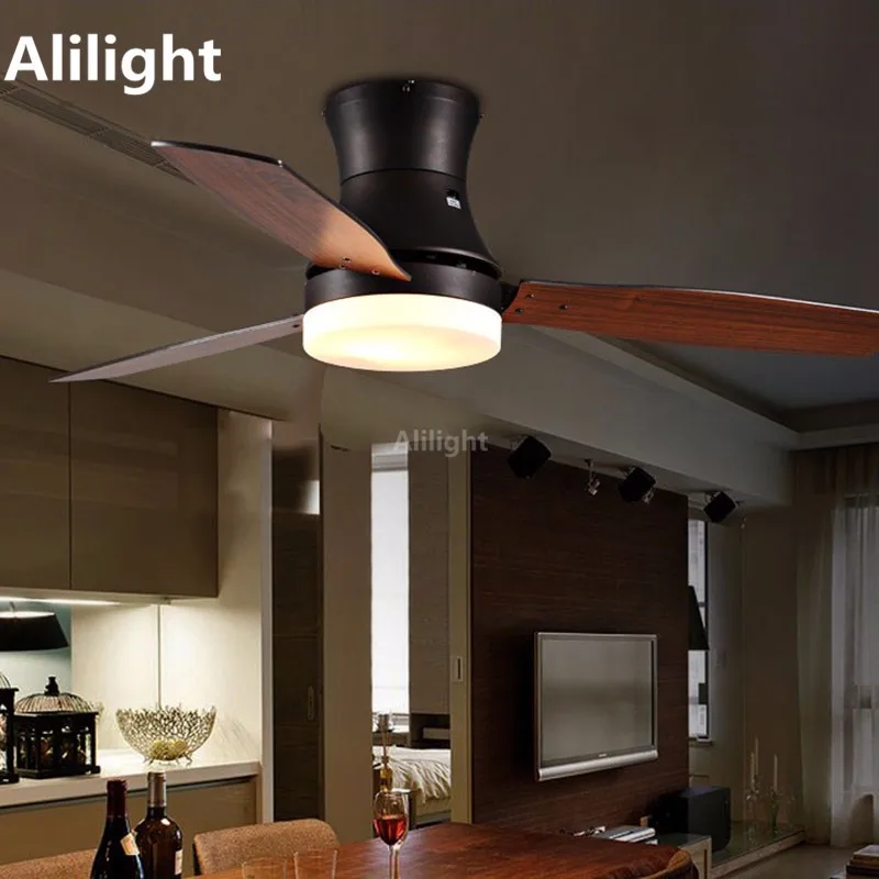 Remote Control Ceiling Fans Loft Blade Light for Ceiling Fan with Light Dining Livng Room Suspension Light 24W Led Hanging Lamp (3)