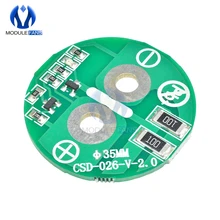 Super condensador de faradio, placa de equilibrio de 2,7 V, 500F, 3,5mm, cargador de Placa de protección, módulo de equilibrio de 2,65 V