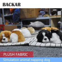 BACKAR универсальный автомобиль Стайлинг Спящая Собака Моделирование украшения для Opel, Peugeot Subaru, suzuki hyundai плюшевые автомобильные игрушки украшения