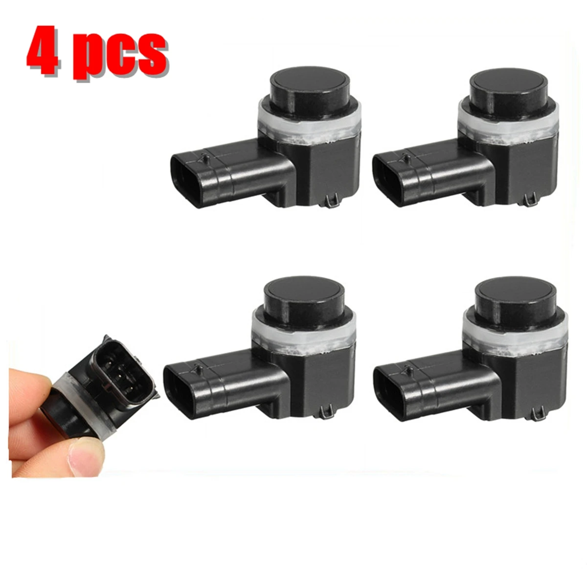 

4x Front Rear Parking & Reverse Aid Sensor For Land Rover Freelander 2 For Ford LR038084 9G92-15K859-AB