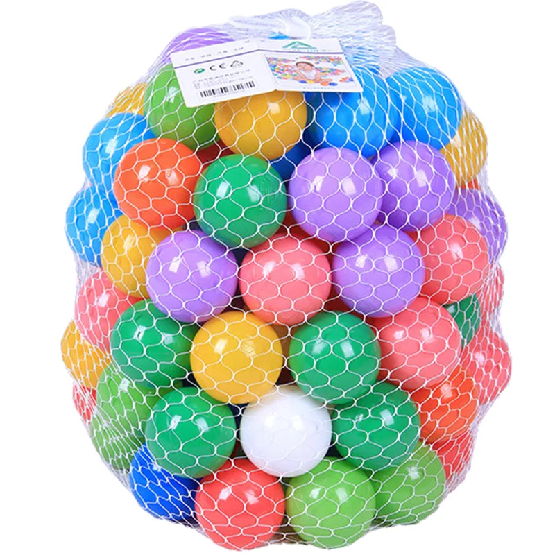 

50pcs Colorful water pool children toy tent ocean wave ball outdoor play plastic ball for kid funny bath toy swim pit sport ball