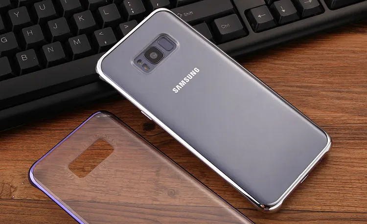 Для samsung S8 s8plus, задняя крышка, прозрачный чехол, противоударный, 360, милый, для оригинала s8 s8+, для телефона, прозрачный, роскошный, жесткий, аксессуары для ПК