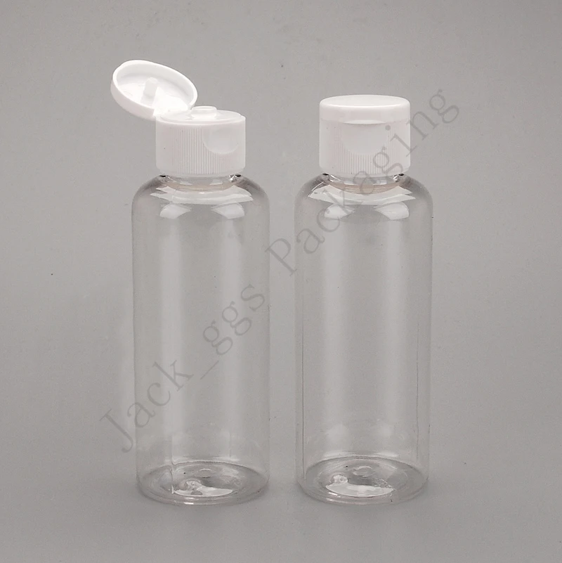 (40pcs/lot)120ml shampoo plastic travel bottles with flip top cap