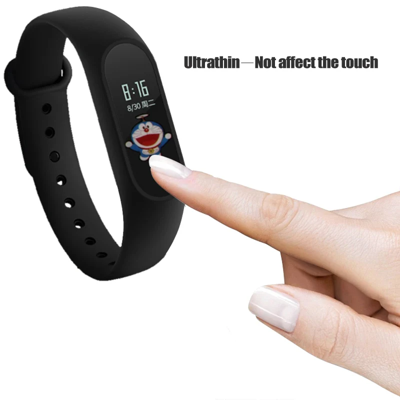 30 шт./упак. красочные mi Band 2 Экран протектор для Xiaomi Смарт браслет ультратонкие band