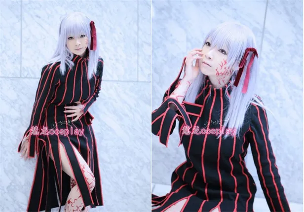 Fate/stay night Dark Sakura Matou аниме косплей костюм сексуальный Хэллоуин COS платье для женщин