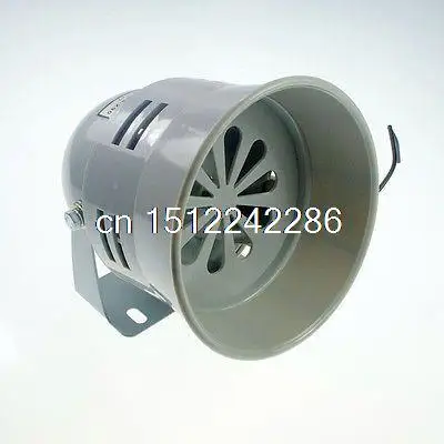

1PCS 220VAC Gray MS-290 Mini Plastic Industrial Alarm Sound Motor Siren 130dB